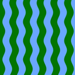 Detalle del estampado de ondas multicolor de la bolsa de asas Lori Barcelona